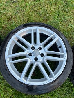 Audi Alu 9Jx19 ET32 a letní pneu - 2