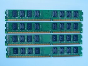paměti DDR3 Kingston 8GB - 2