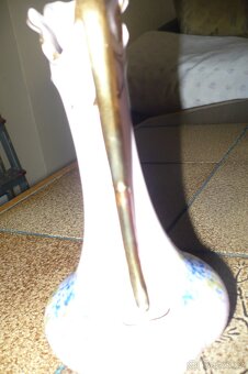 růžový porcelán karafa - 2