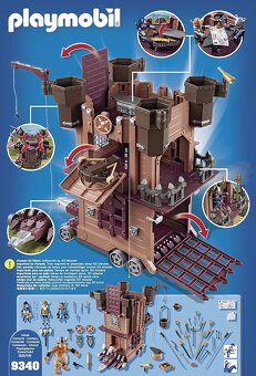 Playmobil 9340 – Mobilní trpasličí pevnost s obrem - 2