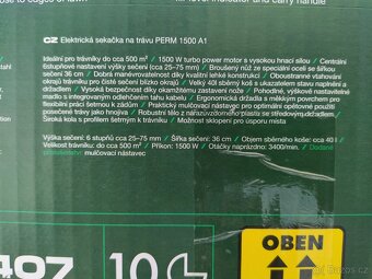 Nová elektrická sekačka na trávu PARKSIDE® PERM 1500 A1 - 2
