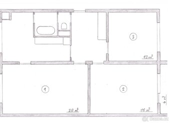 Pronájem pokoje ve studentském bytě - 2