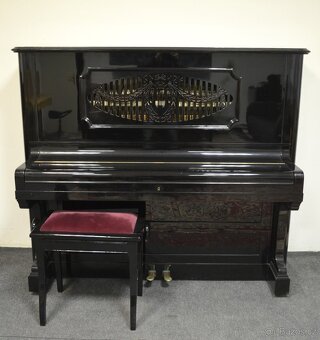 Koncertní pianino C.BECHSTEIN + židlička. ZÁRUKA. - 2