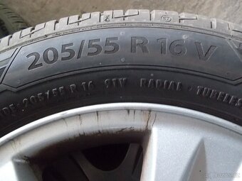 Kompletní kola 205/55/16 Mondeo mk3 - 2