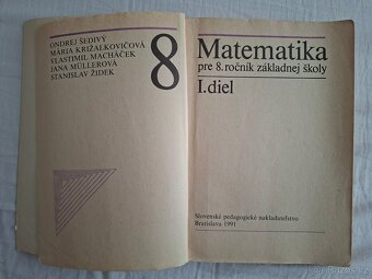 Matematika 8 (I. díl, 1991) - 2
