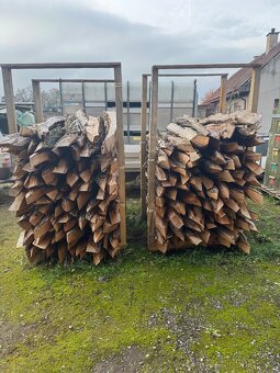 Akátové kůly štípané na ohrady - 2