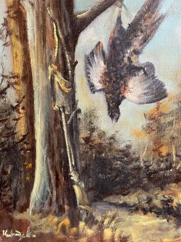 Ctirad Kubošek - zátiší s bažantem - 2