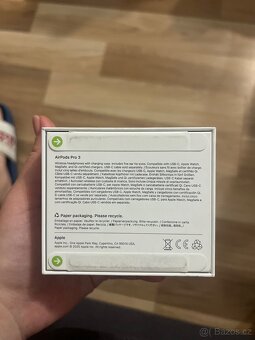 Bezdrátová sluchátka AirPods Pro 3-nová - 2
