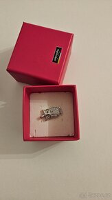 Stříbrný přívěsek sova s kamínky - 2