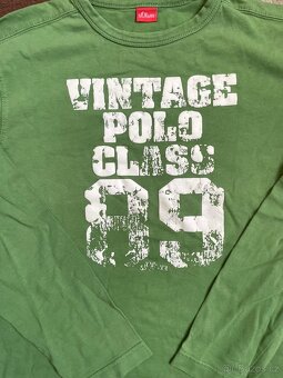 Zelené tričko s dlouhým rukávem S.Oliver - 2