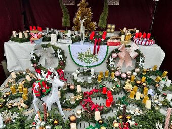 Adventní věnce, svícny, věnce na dveře, malé dekorace - 2