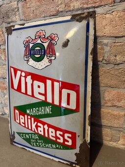 Smaltovaná cedule Vitello - 2
