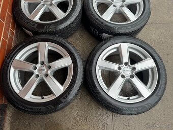 Alu 17" 5x112 , Dezent zimní 55% O4 ,TOP CENA - 2