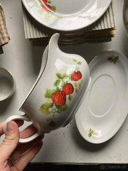 Porcelánový set Thun jahody - 2