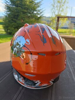 Moto helma Nitro Extreme Junior, vel. M - 2