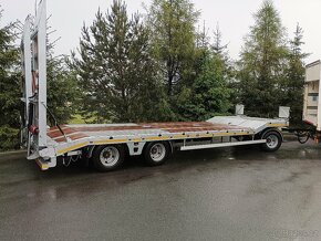 Přívěs na stroje kompresory vrtné soupravy - 2
