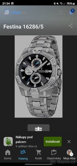 Originál hodinky Festina 16286/5 - super stav - 2
