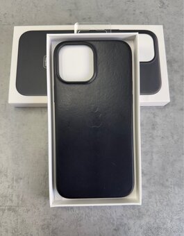 Apple Leather Case 13 Pro Max MagSafe - černý - 2