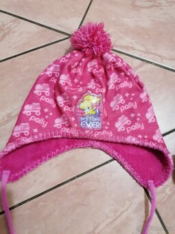 Dívčí, zimní čepice vel. 52cm - 2