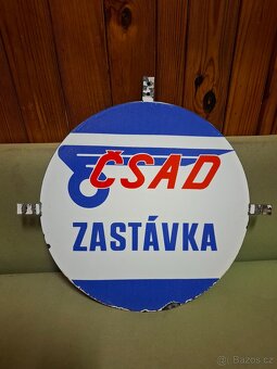 Smaltovaná cedule ČSAD - 2