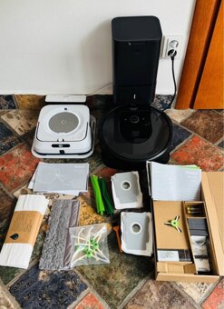 Robotický vysavač iRobot + mop Braava Jet - 2