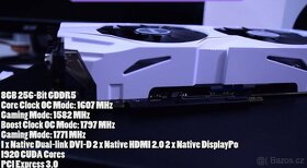 ASUS DUAL Nvidia GTX 107O GDDR5 8 GB plus Zdroj - 2