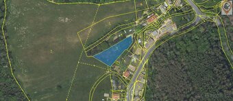 pozemek na Křivoklátsku o výměře 1635 m2 nedaleko města Zbir - 2