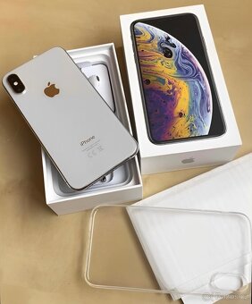 iPhone Xs Silver BATERIE 100% TOP - 2