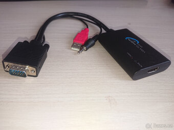 Převodník VGA na HDMI se zvukem - 2