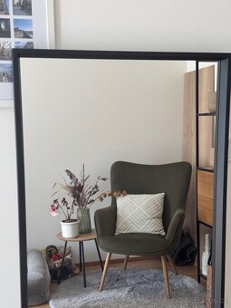 Prodám zrcadlo Ikea Nissedal 65x150 cm, černé - 2