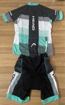 Dámský cyklistický dres CLASSIC - black/mint - 2