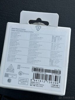 Nové chytré hodinky Xiaomi Redmi Watch 3 Active černé - 2