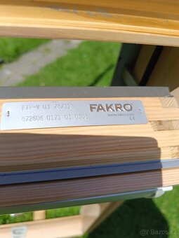 Střešní okna Fakro - dvojsklo - 2