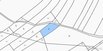 Prodej pole 809m² ( 88 Kč/m² ) - 2