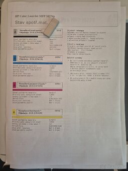 HP Color LaserJet Pro MFP M274n barevna tiskarna scaner USB - 2