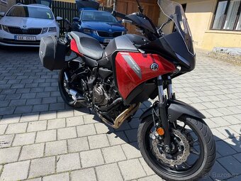 YAMAHA TRACER 7/ 700 IXIL výfuk, kufry, nové gumy,STAV NOVÉ. - 2