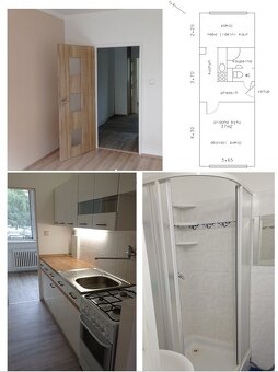 Pronájem bytu 1+1 Šumperk - 2