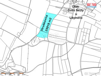 Prodej ovocného sadu, 25918 m², Dolní Nezly u Litoměřic - 2