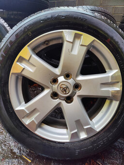 Prodám originál TOYOTA alu disky 18" +TPMS+235/55/18 - 2