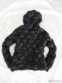 Černá podzimní - jarní bunda Benetton velikost L - 2