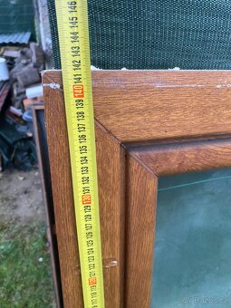 Prodám okno zlaty dub - 2