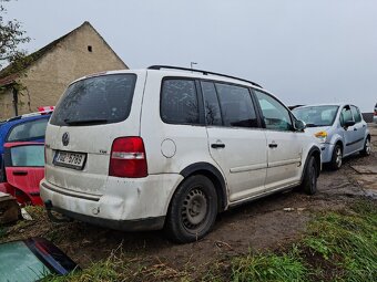 Touran 1.9 tdi BKC 77kw 6kvalt nahradni dily - 2