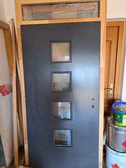 Levé vchodové Euro dveře - 2