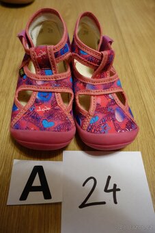 Dětské bačkory, vel. 24 - 2