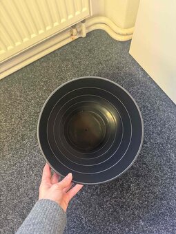 Koš černý Fniss Ikea - 2