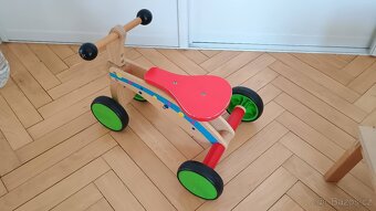 Dřevěná tříkolka - odrážedlo - 2