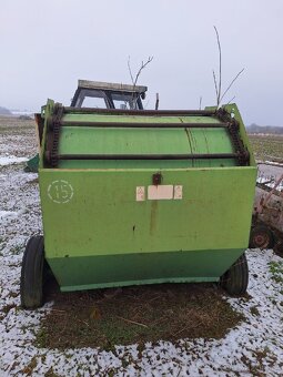 Lis na menší kulaté balíky - 2