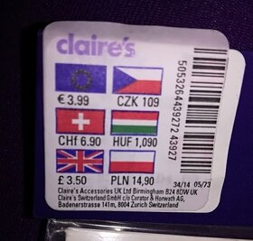 Gumičky, Claire´s - 2