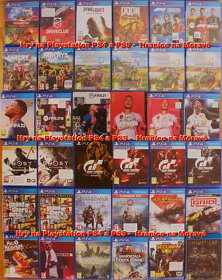 Hry na Playstation PS4+PS5 seznam rozdělen na 3 inzeráty - 2