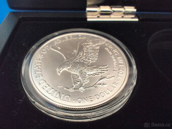 American Eagle 1 oz – investiční sběratelská mince + etue - 2